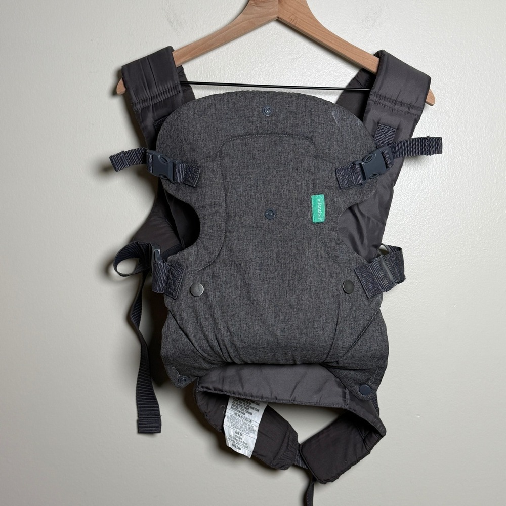 Infantino Carrier One Size Gray Flip 4-in-1 Convertible Adjustable